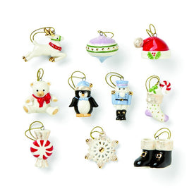 Christmas Memories Ten-Piece Ornament Set