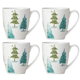 Balsam Lane Mugs Set of 4