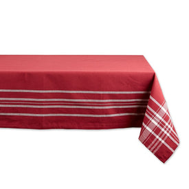 Harvest Market 60" x 84" Tablecloth - Redwood