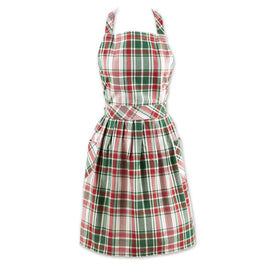 Yuletide Plaid Apron