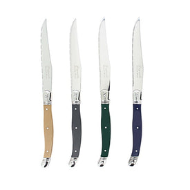Laguiole Steak Knives Set of 4 - Earth Tones