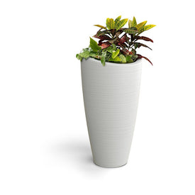 Modesto 32" Tall Planter - White