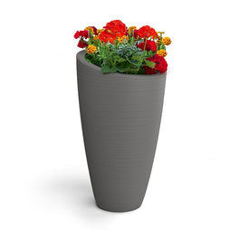 Modesto 42" Tall Planter - Graphite Gray