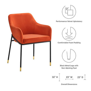 EEI-4671-BLK-ORA Decor/Furniture & Rugs/Chairs