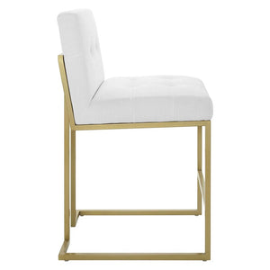 EEI-5571-GLD-WHI Decor/Furniture & Rugs/Counter Bar & Table Stools
