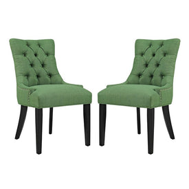 Regent Fabric Dining Side Chairs Set of 2
