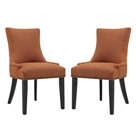 Marquis Fabric Dining Side Chairs Set of 2