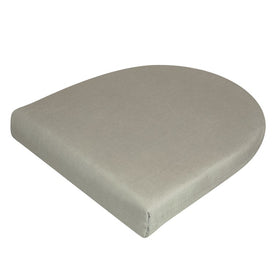 18" L x 18" W x 3" D Dining Chair/Seat Pad Cushion - Spectrum Dove