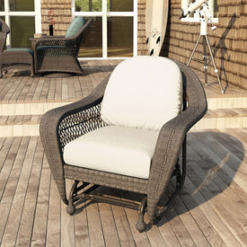 24" L x 22" W x 5" D Seat Cushion and 22" W x 20" H x 5" D Back Cushion Deep Seating Set - Sunbrella Canvas Canvas