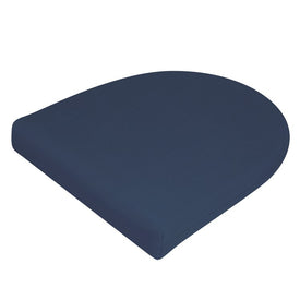 18" L x 18" W x 3" D Dining Chair/Seat Pad Cushion - Spectrum Indigo