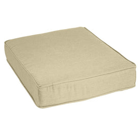 20.5" L x 24" W x 4" D Ottoman/Bench Cushion