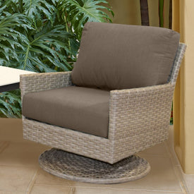 28.5" L x 28.5" W x 5" D Seat Cushion and 28.5" W x 17.5" H x 5" D Back Cushion Deep Seating Set - Cast Shale