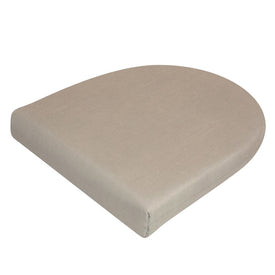 18" L x 18" W x 3" D Dining Chair/Seat Pad Cushion - Cast Ash