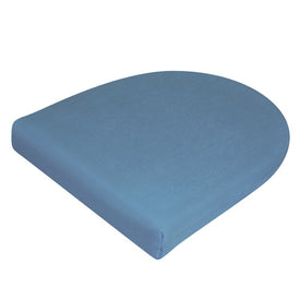 18" L x 18" W x 3" D Dining Chair/Seat Pad Cushion - Cast Ocean