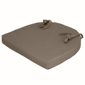 17.5" L x 18.5" W x 2" D Dining Chair/Seat Pad Cushion