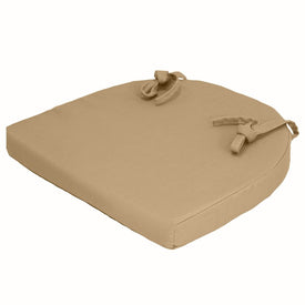 17.5" L x 18.5" W x 2" D Dining Chair/Seat Pad Cushion