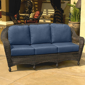 24" L x 22" W x 5" D Seat Cushions and 22" W x 20" H x 5" D Back Cushions Deep Seating Set (3 Sets) - Canvas Navy