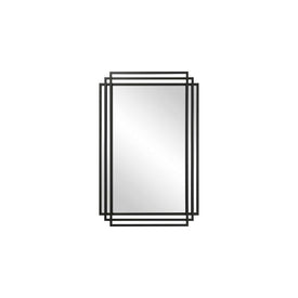 Amherst Black Iron Wall Mirror