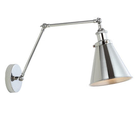 Rover Single-Light LED Adjustable Arm Wall Sconce - Chrome