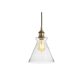 Goldwater Single-Light Pendant - Brass Gold