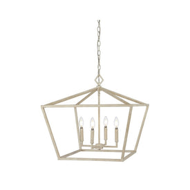 Gatsby Four-Light LED Pendant - White