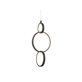 Loop LED Pendant - Black