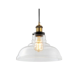 Litchfield Single-Light LED Pendant - Brass Gold