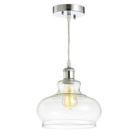 Hampton Single-Light Pendant - Chrome