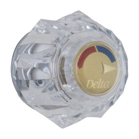 Single Clear Knob Handle