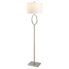 April Floor Lamp - Nickel