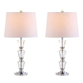 Layla Table Lamps Set of 2 - Clear