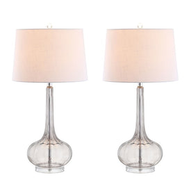 Bette Table Lamps Set of 2 - Smoke Gray