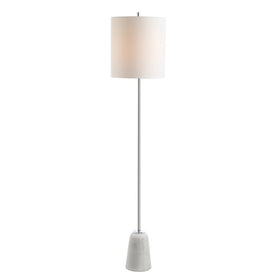 Lincoln LED Floor Lamp - Chrome