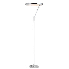 Owen LED Floor Lamp - Chrome