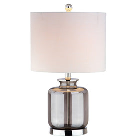 Marsh Glass Table Lamp - Smoke Gray
