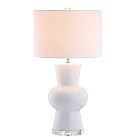 Julia Ceramic Table Lamp - White