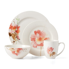Amore Sixteen-Piece Dinnerware Set