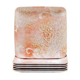 Inspired Coast 9" Salad Plates Set of 6