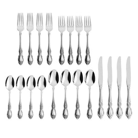 Louisiana Twenty-Piece Flatware Set, Service for 4