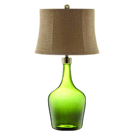Trent Single-Light Table Lamp - Green