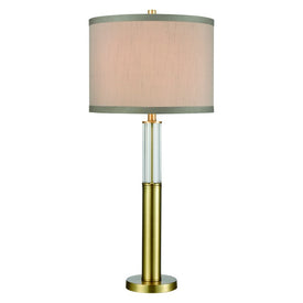 Cannery Row Single-Light Table Lamp - Antique Brass