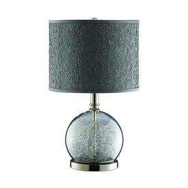 Filament Single-Light Table Lamp - Chrome