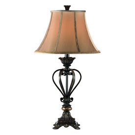 Lyon Single-Light Table Lamp - Bronze
