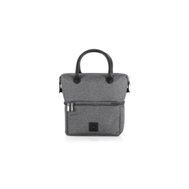 Urban Lunch Bag - Gray with Black Accents