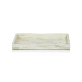 Mahar Rectangular Bone Inlay Tray