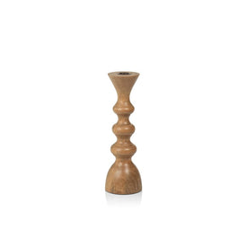 Nettal Mango Wood Taper Candle Holder