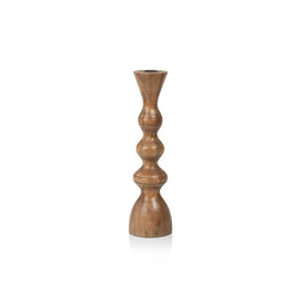 Nettal Mango Wood Taper Candle Holder