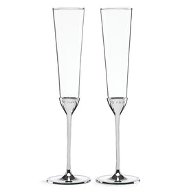 Take The Cake Metal Toasting Flutes Set of 2