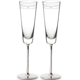 Darling Point Flutes Set of 2