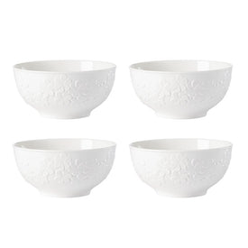 Blossom Lane Dinnerware Soup/Cereal Bowls Set of 4